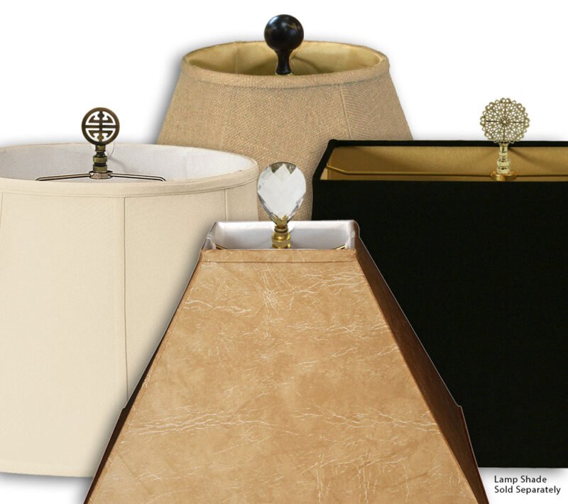 Royal Designs, Inc. Rectangle Cut Corners Designer Bell Lampshade - Image 5