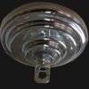 Royal Designs Classic Vintage Style Crystal Candle Chandelier 6 Arm Pendant Ceiling Fixture - 29" H x 24" W -  K9 High Quality Crystal Lighting - Image 3