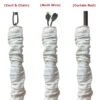 Royal Designs Linen White Chain & Cord Cover - 4 Feet - Image 2