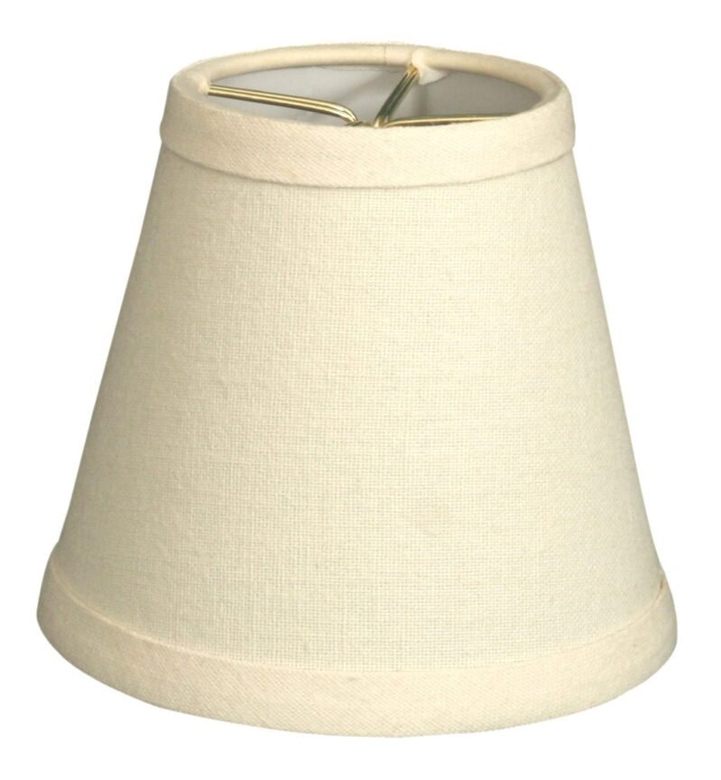 thumbnail image 2 of Royal Designs Pleated Empire Chandelier Shade - Eggshell 3x4.25x4.25 Inch Clip-On 2 of 11
