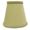 Empire Chandelier Lamp Shade with Decorative Trim Flame Clip Fitter 3 x 5 x 4.5 - Image 4