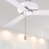 24 Inch Adjustable Ceiling Fan Pull Chain Extension with Wise Owl Ornament - Multiple Finishes - Image 3