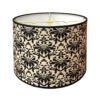 Royal Designs Modern Trendy Decorative Handmade Black and White Flower Design Hardback Lamp Shade HBC-8078