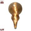 Royal Designs Gourd Shaped Decorative Tinted Indoor or Outdoor Edison E26 Medium Base Dimmable LED Light Bulb - Image 3