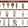Royal Designs Gourd Shaped Decorative Tinted Indoor or Outdoor Edison E26 Medium Base Dimmable LED Light Bulb - Image 6
