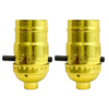 Royal Designs Push Through Lamp Socket for LED Bulbs