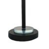 Set of 2 Oil Rubbed Bronze Table Lamps with Crystal Accents and Clear Glass Lampshade - Image 5