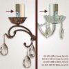4" Cream Chandelier Socket Covers with Paper Insulation - Image 4