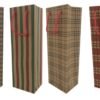 Royal Designs ? Plaid Stripe Wine & Champagne Bottle Gift Bags - Image 2